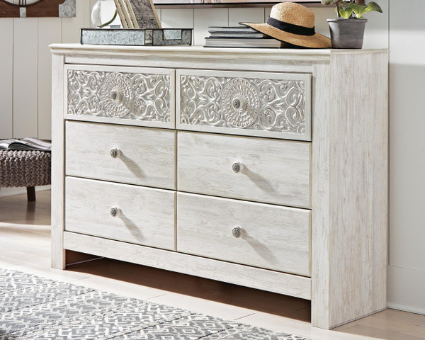 Ashley Paxberry Whitewash Dresser