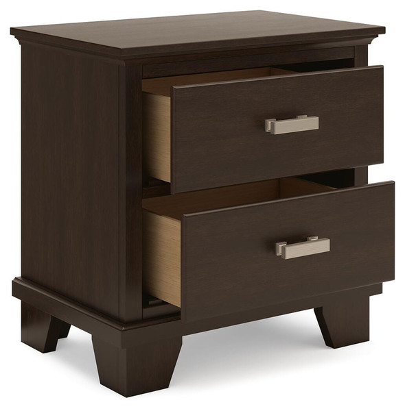 Ashley Covetown Dark Brown Nightstand