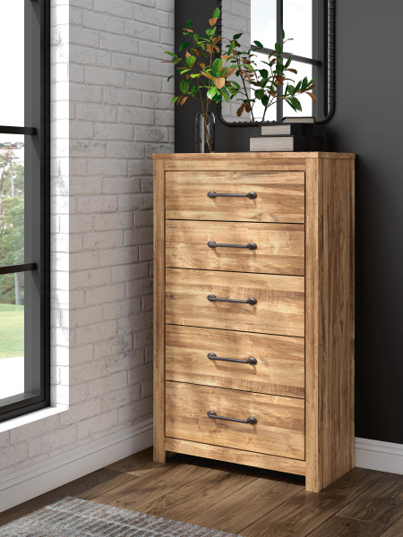 Ashley Branstony Brown Chest of Drawers