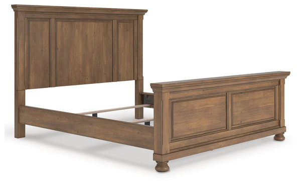 Ashley Vandenmore Medium Brown California King Panel Bed