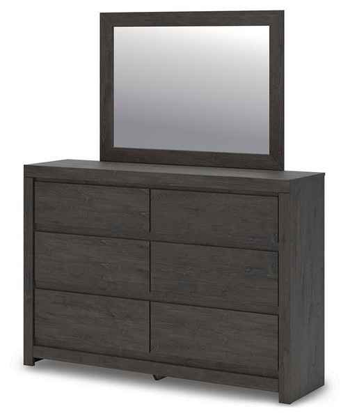 Ashley Parlayon Charcoal Dresser and Mirror