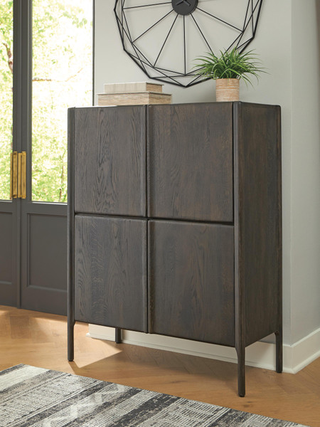 Ashley Orsonal Espresso Brown Accent Cabinet