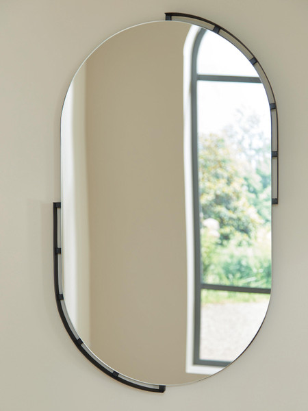 Ashley Valkings Black Accent Mirror