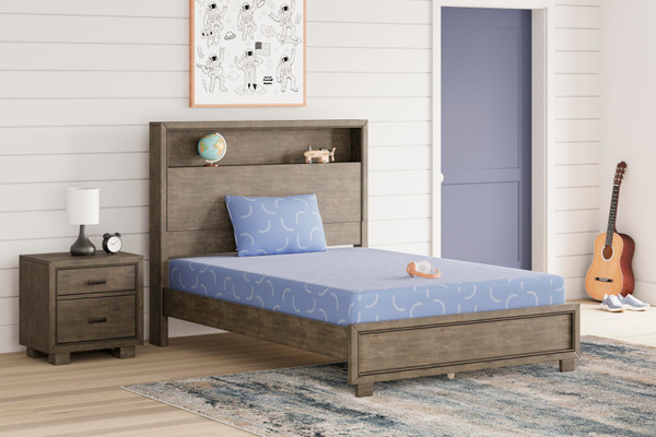Ashley iKidz Ocean Blue Full Mattress and Pillow (Set of 2)