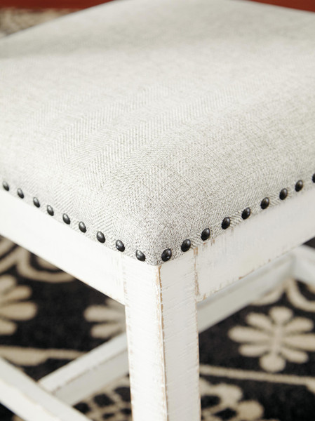 Ashley Valebeck Beige White Dining Chair (Set of 2)