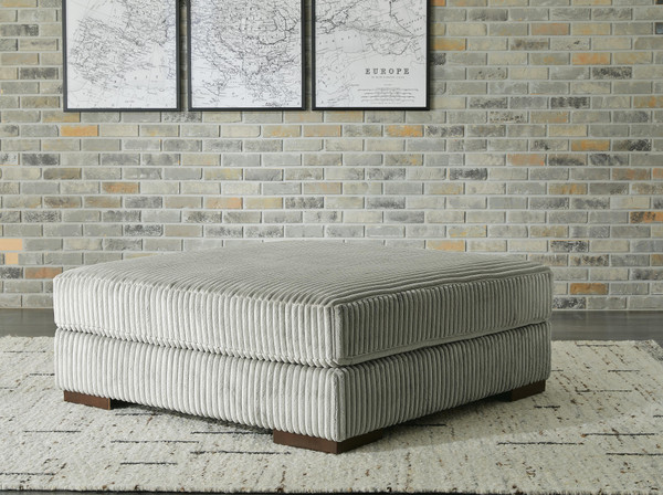 Ashley Lindyn Fog Oversized Accent Ottoman