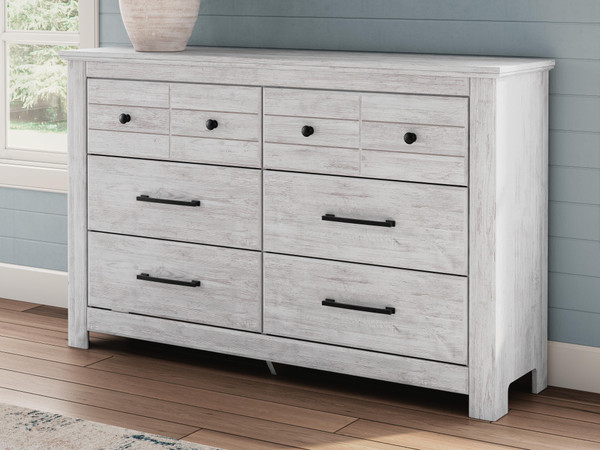 Ashley Fenderport Whitewash Dresser