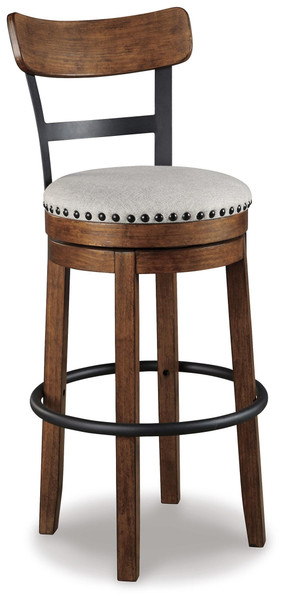 Ashley Valebeck Black Bar Height Bar Stool
