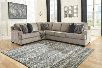 Ashley Bovarian Stone 3-Piece Sectional 56103/46/48/56