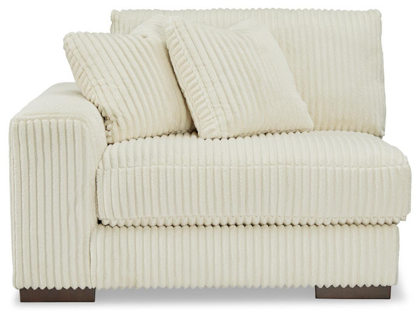 Ashley Lindyn Ivory 4-Piece Sectional with Chaise
