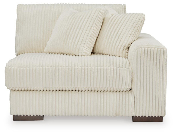 Ashley Lindyn Ivory 4-Piece Sectional with Chaise 21104/16/46/65/77
