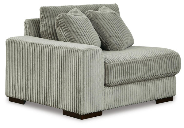 Ashley Lindyn Fog 4-Piece Sectional with Chaise