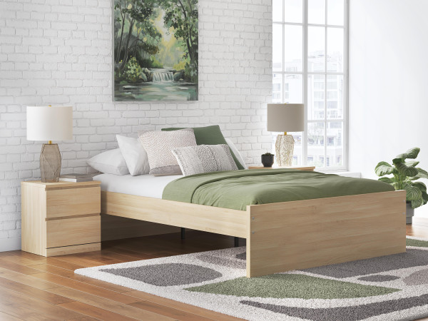 Ashley Onita Natural Queen Platform Bed