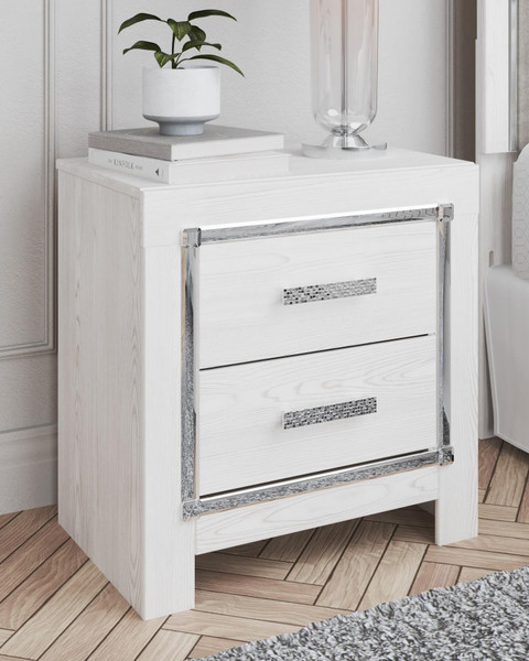 Ashley Altyra White Nightstand