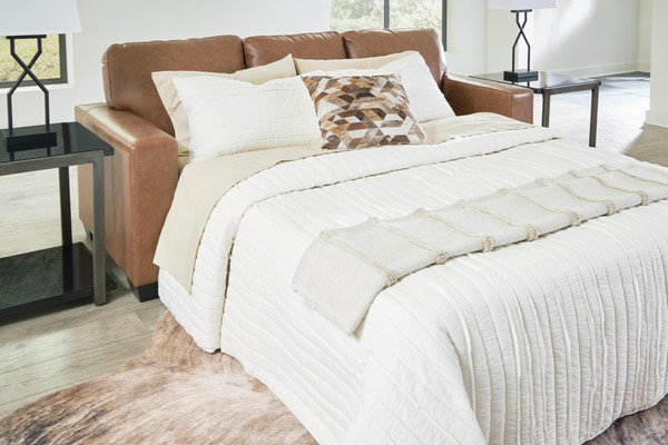 Ashley Bolsena Caramel Queen Sofa Sleeper