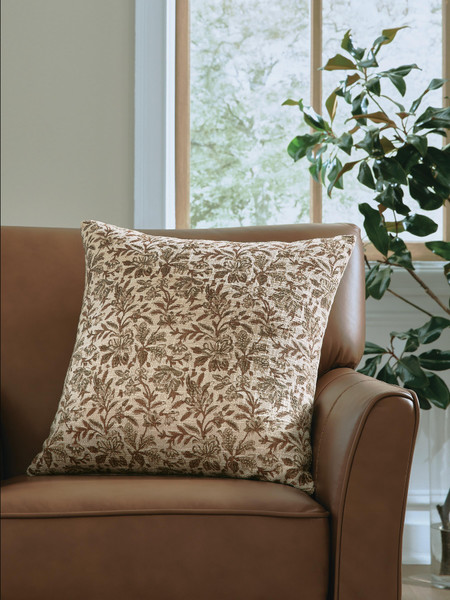 Ashley Altmontner Brown Beige Pillow (Set of 4)