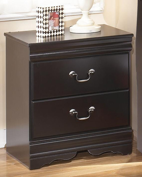 Ashley Huey Vineyard Black Nightstand