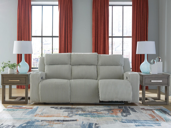 Ashley TwinBrooke Alloy Power Reclining Sofa