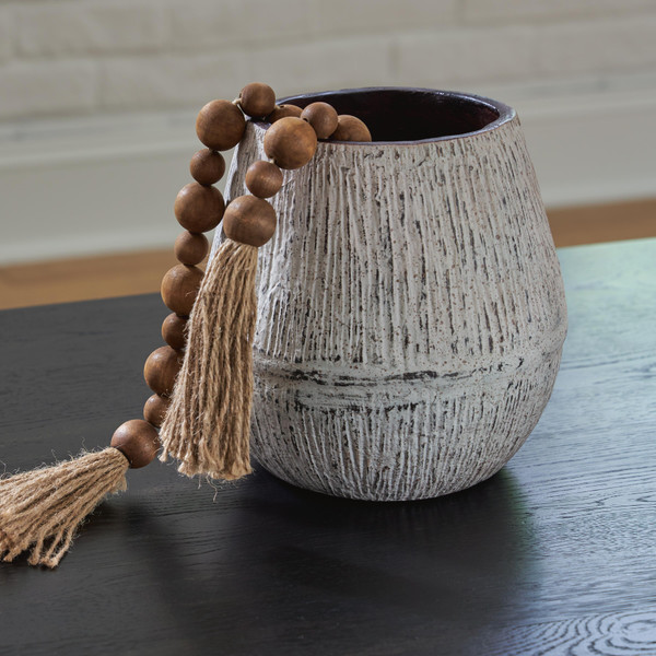 Ashley Claymount Distressed Brown Vase