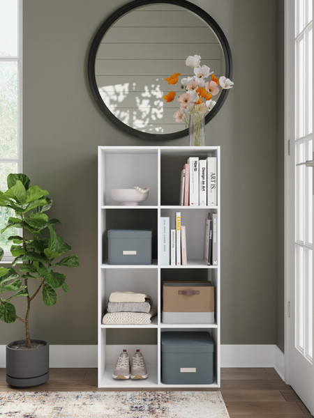 Ashley Onita White Eight Cube Organizer