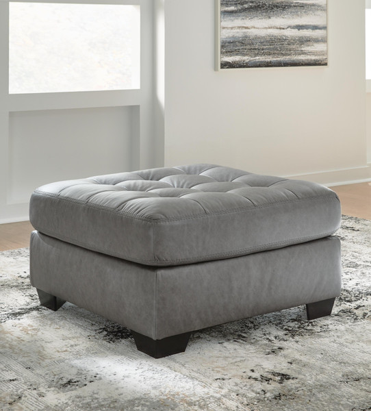 Benchcraft Clairette Court Alloy Oversized Accent Ottoman