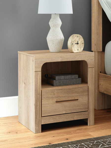 Ashley Hollymount Tan Nightstand