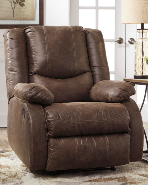 Ashley Bladewood Coffee Recliner