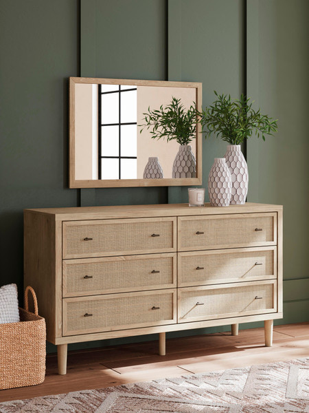 Ashley Cielden Two-tone Dresser and Mirror