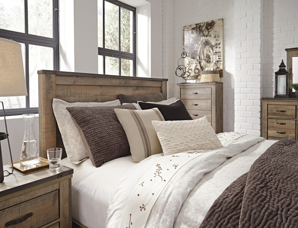 Ashley Trinell Brown King/California King Panel Headboard