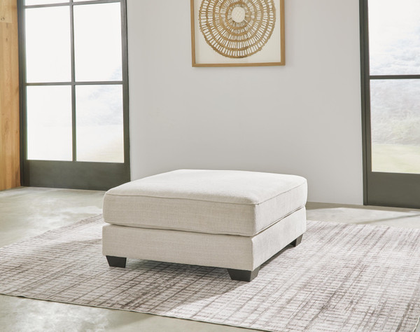 Ashley Lerenza Birch Oversized Accent Ottoman