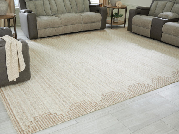 Ashley Emorymore Brown Beige Extra Large Rug