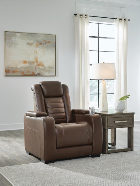 Ashley High Impact Tobacco Power Recliner