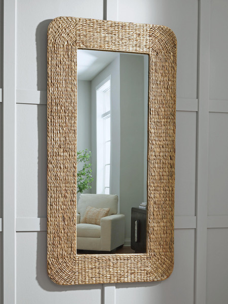 Ashley Norigan Natural Floor Mirror