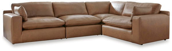 Ashley Emilia Caramel 4-Piece Sectional