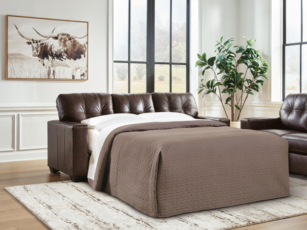 Ashley Santorine Dark Brown Queen Sofa Sleeper