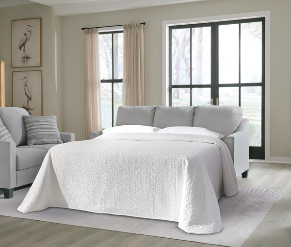 Ashley Adlai Shadow Queen Sofa Sleeper