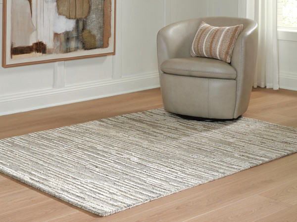 Ashley Eljory Gray Medium Rug