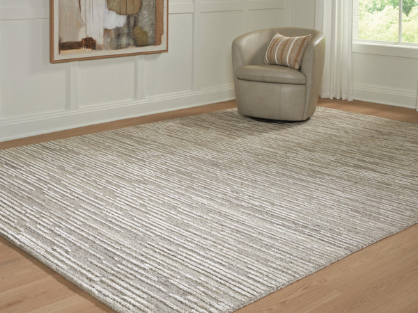Ashley Eljory Gray Extra Large Rug