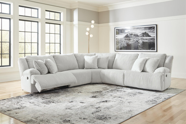 Ashley Top Tier Alloy 5-Piece Reclining Sectional