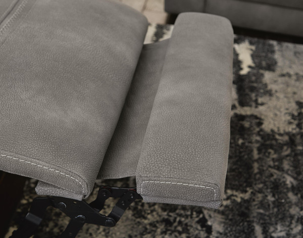 Ashley Next-Gen Durapella Slate Power Recliner