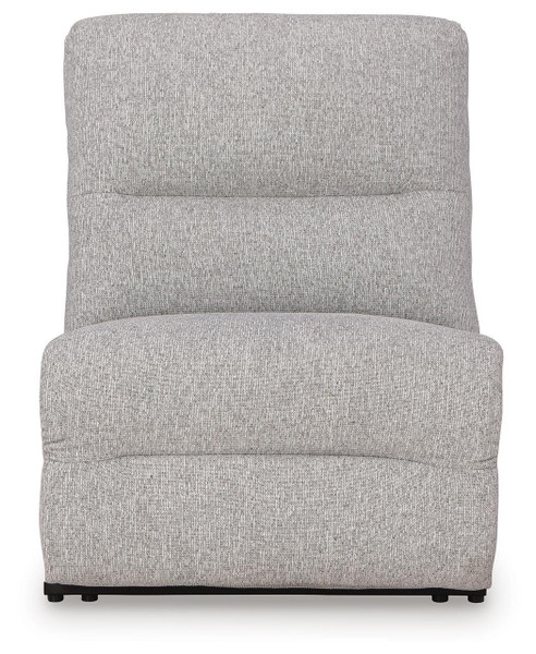 Ashley Acklen Place Pewter 5-Piece Power Reclining Sectional