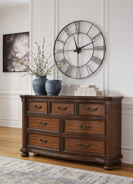 Ashley Lavinton Brown Dresser