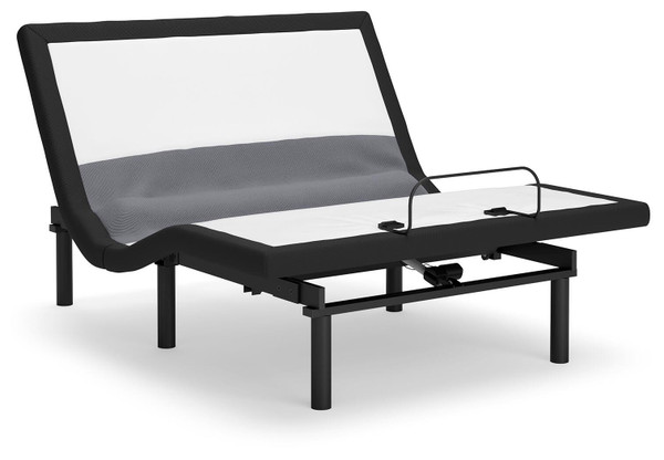 Ashley Best Base with Lumbar and Audio Charcoal Gray Full Adjustable Head Base