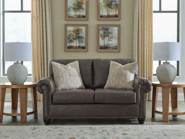 Benchcraft Roxmere Umber Loveseat