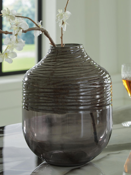 Ashley Harpwick Iridescent Gray Vase A2000726