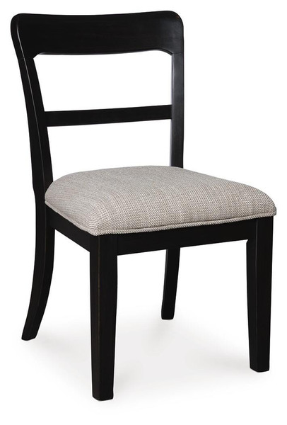 Ashley Chadworth Black Dining Chair (Set of 2)