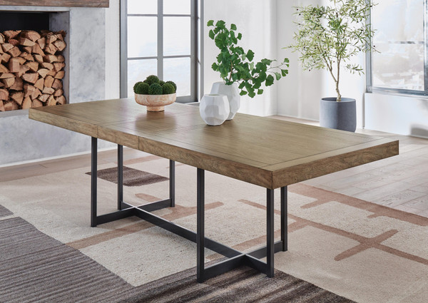 Ashley Tomtyn Light Brown Dining Extension Table