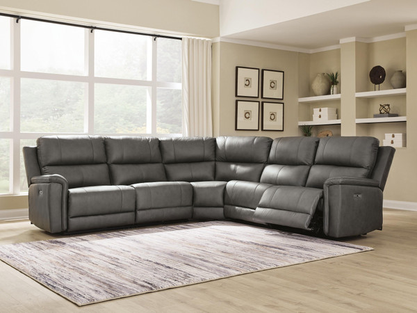 Ashley Beryton Anchor 5-Piece Power Reclining Sectional