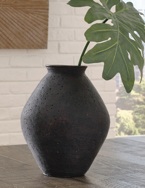 Ashley Hannela Antique Brown Vase