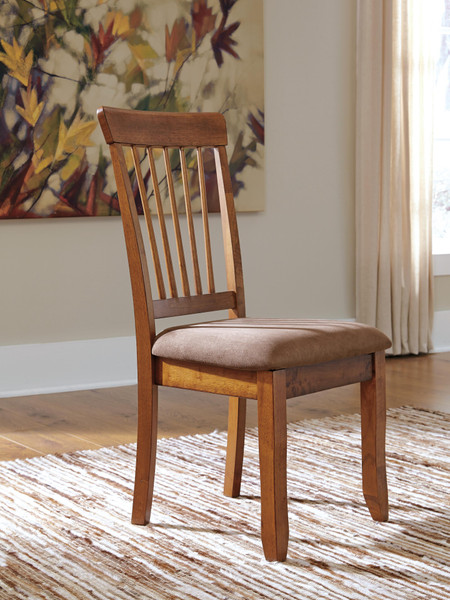 Ashley Berringer Rustic Brown Dining Chair (Set of 2)
